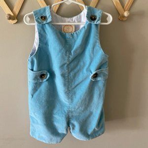 The Beaufort Bonnet Company Brookline Blue Velveteen Jon Jon